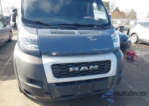 2019 Ram Promaster 2500 High Roof 159 Wb from USA, damaged, VIN 3C6TRVDG9KE517130